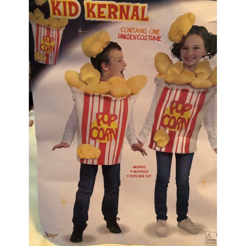 Forum Novelties Childs Kid Kernal Popcorn Halloween Costume Unisex One Size